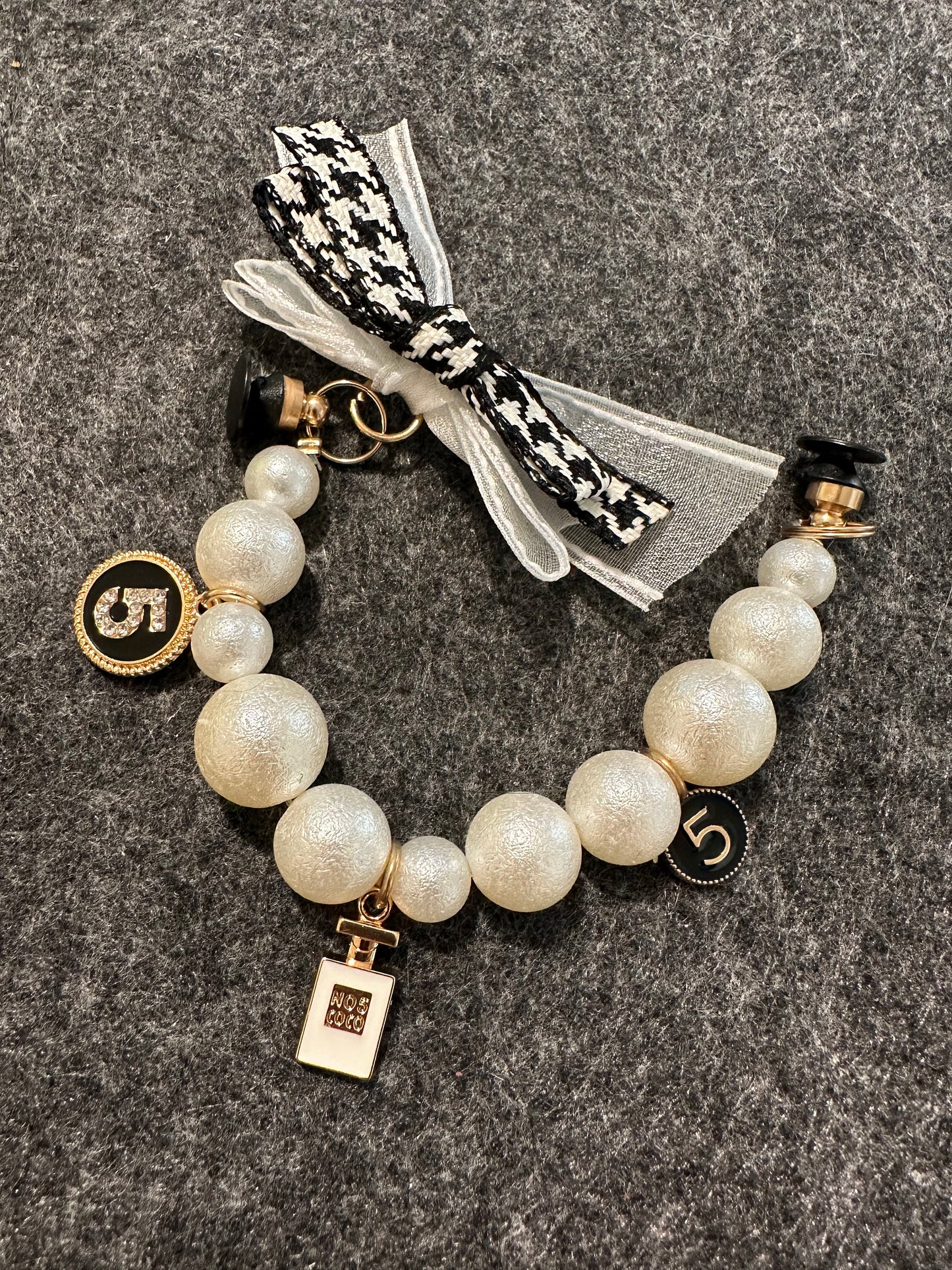 Chaîne à nœud de perles, chaîne en or, chaîne en diamant argenté pour bricolage de chaussures spéciales uniques