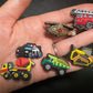 Cartoon Vehicle Transportation shoe charms schoolbus helicopter construction boat car excavator plane and more
