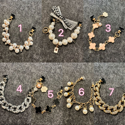 Gold Chain Silver Chain Pearl Chain Diamond Chain for DIY Unique Special Croc Shoes