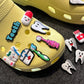 Cute Teeth Tooth Kids Dentist Check Up Toothbrush Design Love my Dentist Theme and more shoe charms