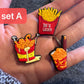 Yummy Food Design Theme Fast food sweet food Japanese food Chinese food and more shoe charms