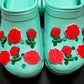Rose Shoe Charms Best Quality JuliesDecalDesign