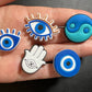 Evil Eye Tai Chi Yingyang Theme Shoe Charms Best Quality JuliesDecalDesign