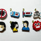 Germs/pandemic/virus theme shoe charms
