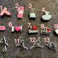 I Love Dance Ballet theme shoe charms