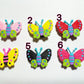 Colorful Butterfly Design Theme Shoe Charms Best Quality JuliesDecalDesign