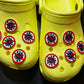 Germs/pandemic/virus theme shoe charms