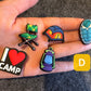 I LOVE CAMPING Shoe Charms Quality gifts Valentines Day Gift For Her For Him