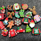 Christmas Theme Shoe Charms High-Quality JuliesDecalDesign