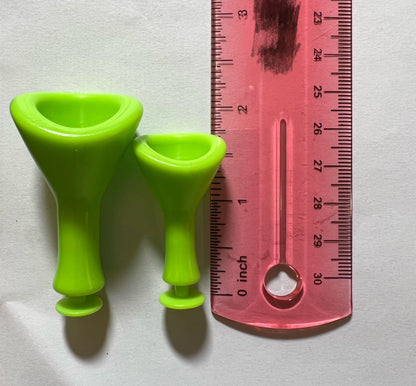 3D Green ear Theme Fancy shoe charms and more