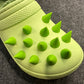 3D Green Cones Spines Theme Fancy shoe charms and more